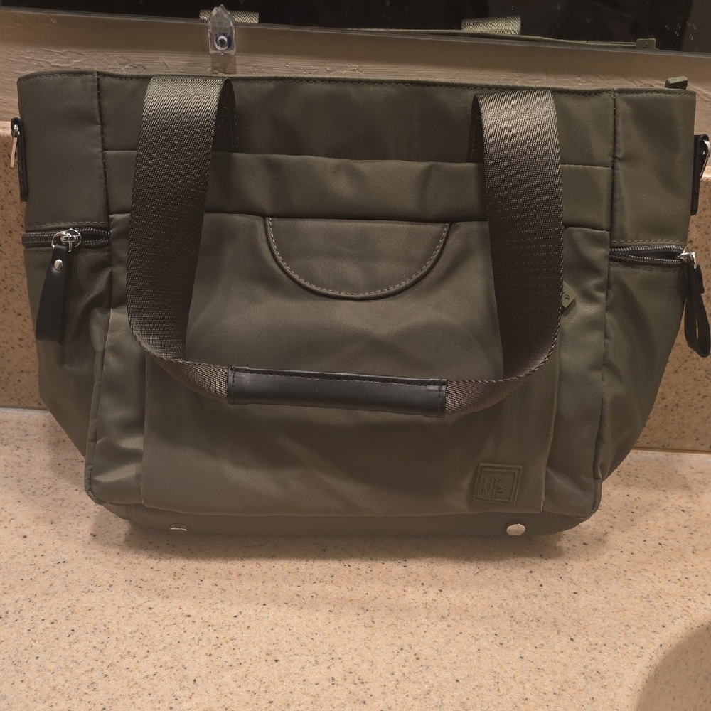 Olive Green Women's Tote Bag